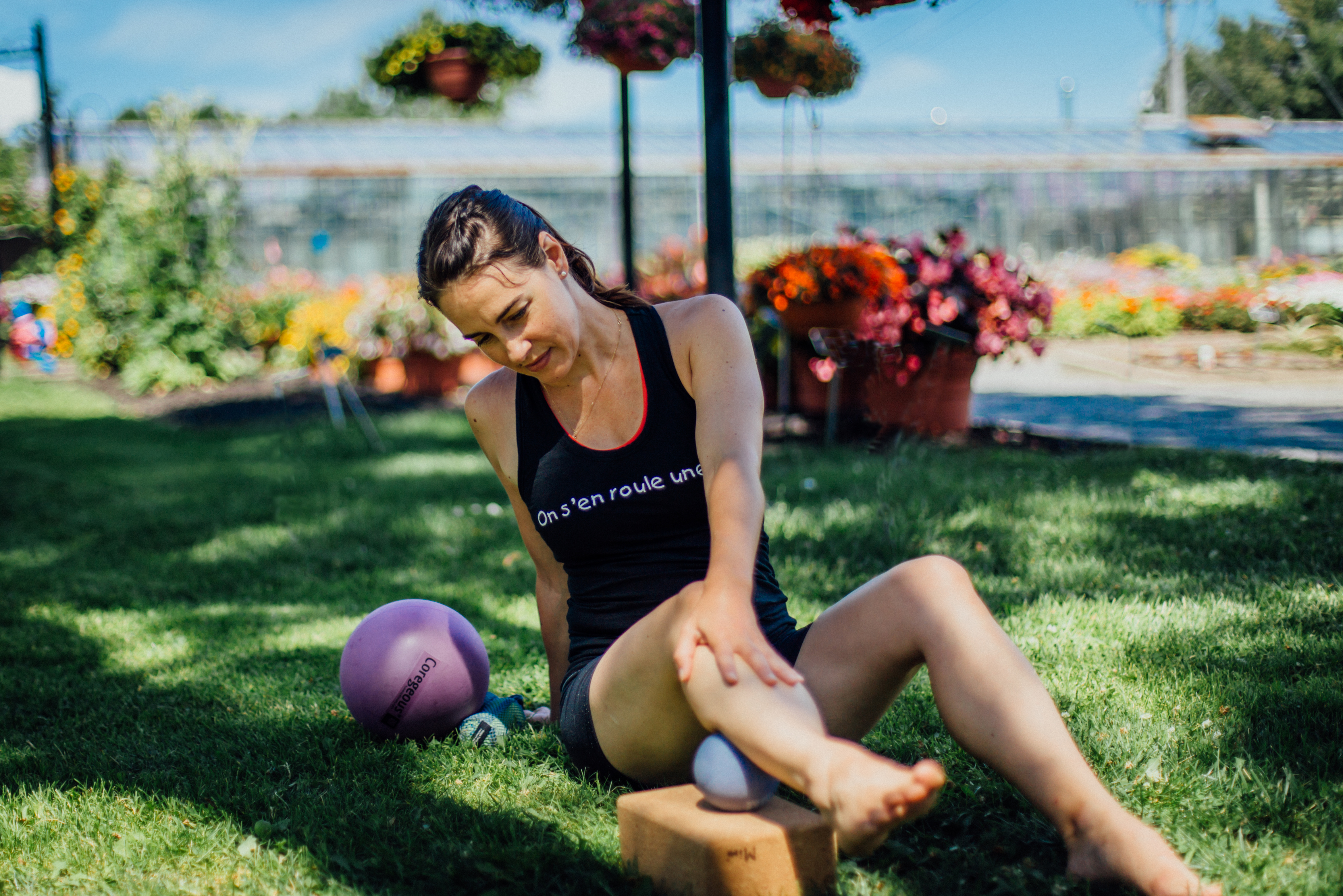 Yoga balle , Yoga Tune Up, Mimi Yoga, Coregeous